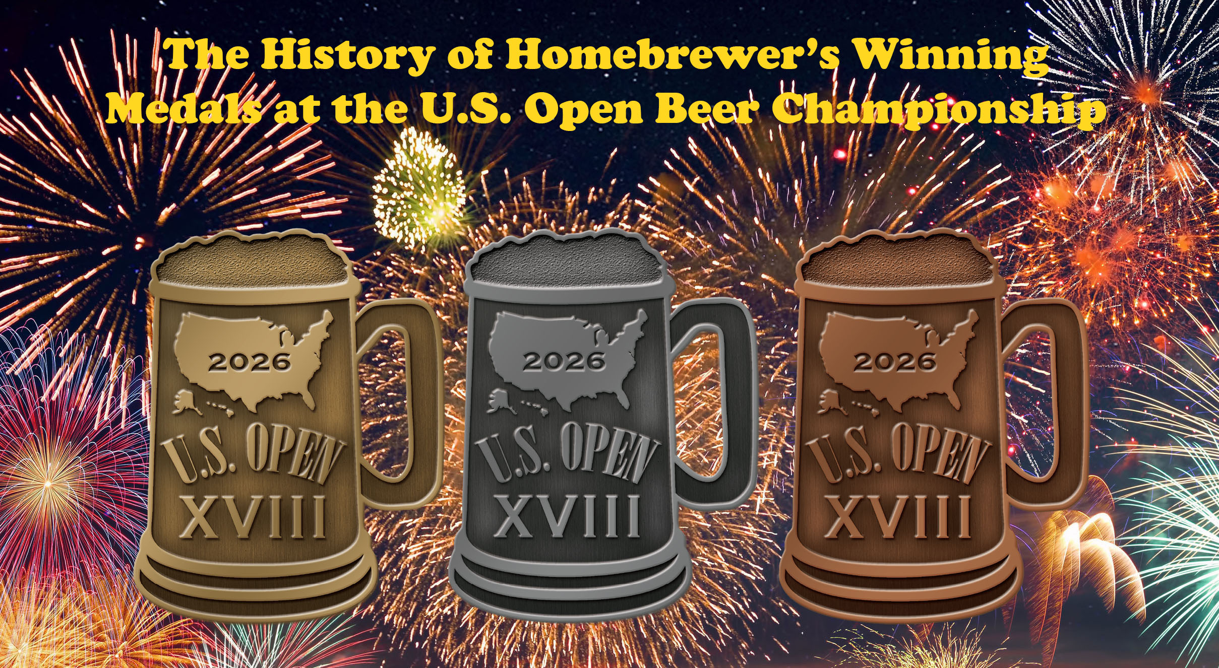 Homebrewer's Medals at the U.S. Open Beer Championship